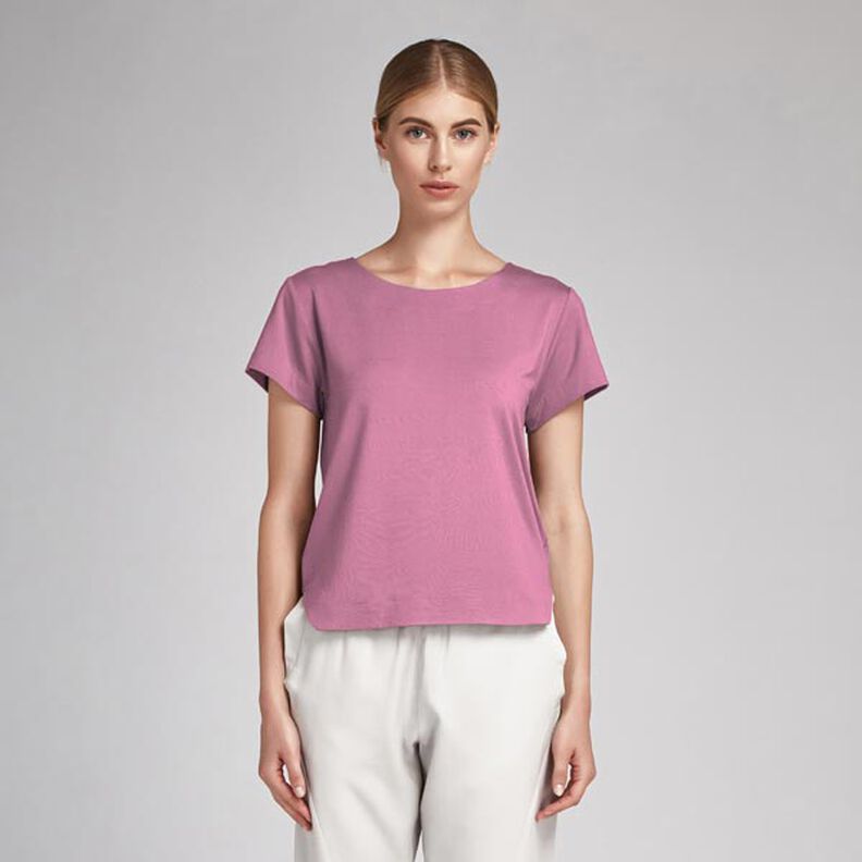 Katoenpopeline Effen – pastelviolet,  image number 6