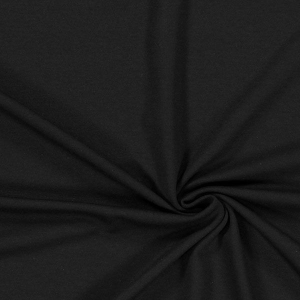 Viscose jersey medium – zwart, image number 1