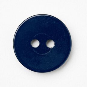 2-gats knoop glanzend [Ø 15 mm] – nachtblauw, 