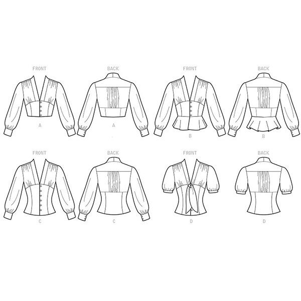 Blouse, McCall‘s 7978 | 40-48, image number 8