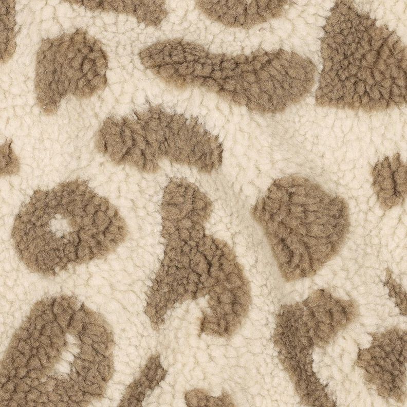 Teddy pluche Luipaard – natuur/donkertaupe, image number 2