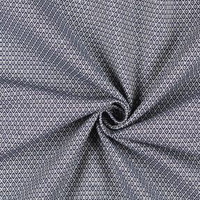 Meubelstof jacquard minirute – blauw, 