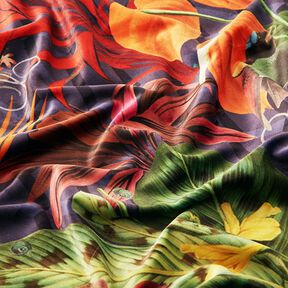 Decoratiefluweel Premium Donkere jungle, 