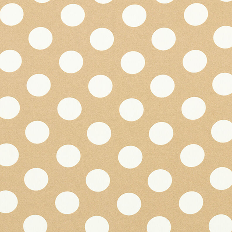 Crêpe weefsel Stippen [2,5 cm] – beige,  image number 1