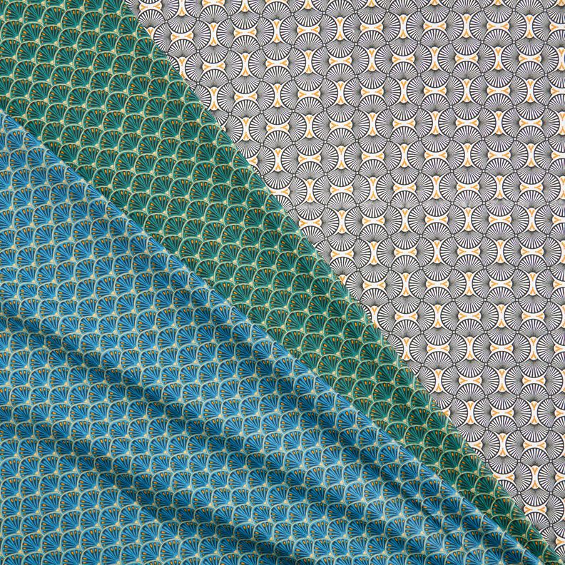 Gecoate katoen verfijnde onderwerpen – blauw,  image number 6