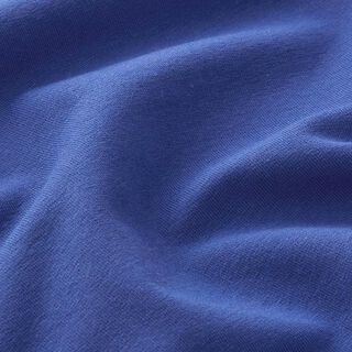 Licht katoenen sweatstof effen – koningsblauw, 
