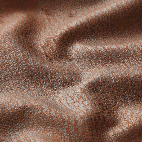 Bekledingsstof Imitatieleer Pamero – middelbruin,  image number 2