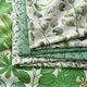 Decostof Half panama Populierenbladeren – natuur/donkerolijf,  thumbnail number 5