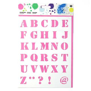 Sjabloon - alfabet | Rico Design, 