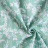 Mousseline/dubbel gehaakte stoffen Bloemenmotief – eucalyptus/wit,  thumbnail number 3