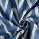 Outdoorstof jacquard Ikat patroon – blauw,  thumbnail number 3