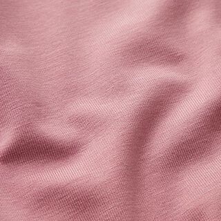 Bamboe Viscosejersey Effen – oudroze, 