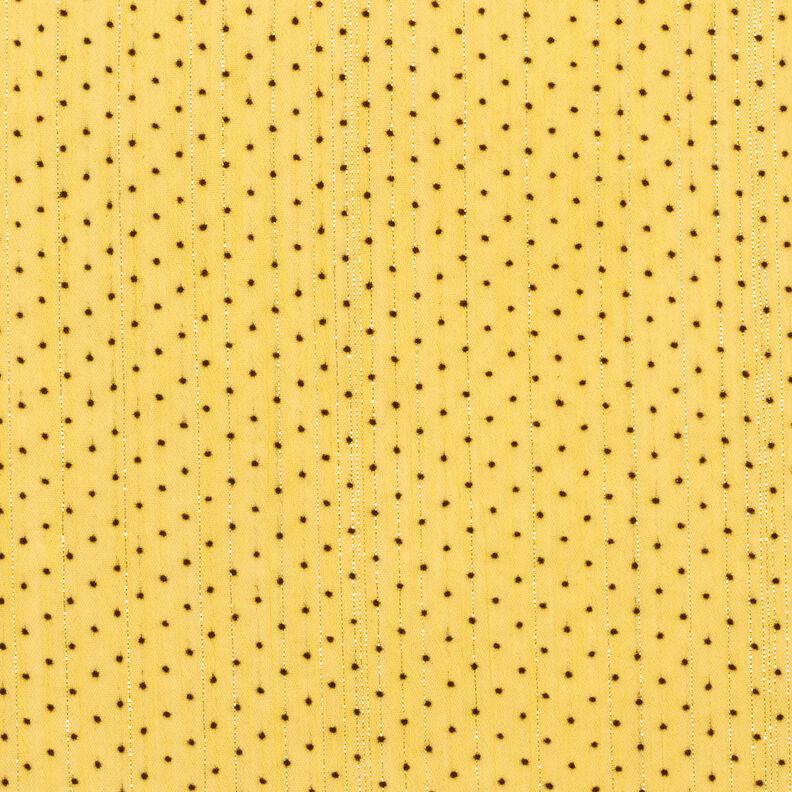 Chiffon glitterstrepen en stippen – citroengeel, image number 1