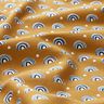 Katoenjersey kleine regenbogen – mosterd,  thumbnail number 2