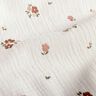 Mousseline/dubbel gehaakte stoffen Bloemen – wit,  thumbnail number 2