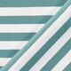 Katoenjersey brede strepen – mint/wit,  thumbnail number 4