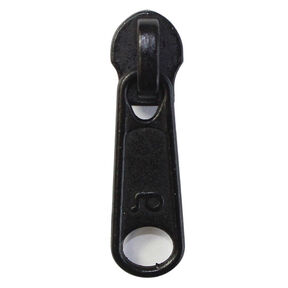 Ritssluiting schuiver [5 mm] | Prym – zwart, 
