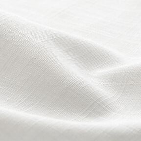Linnen stof Ramee mix medium – wit, 