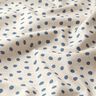 Decostof Half panama losse punten – blauw/cashew,  thumbnail number 2