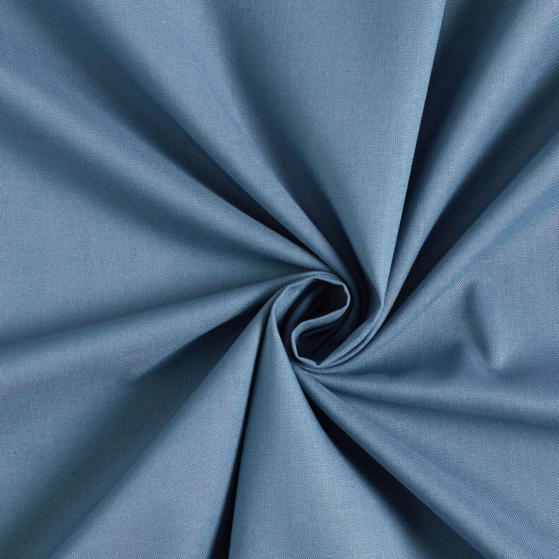 Katoenen stof Cretonne Effen – jeansblauw, image number 1