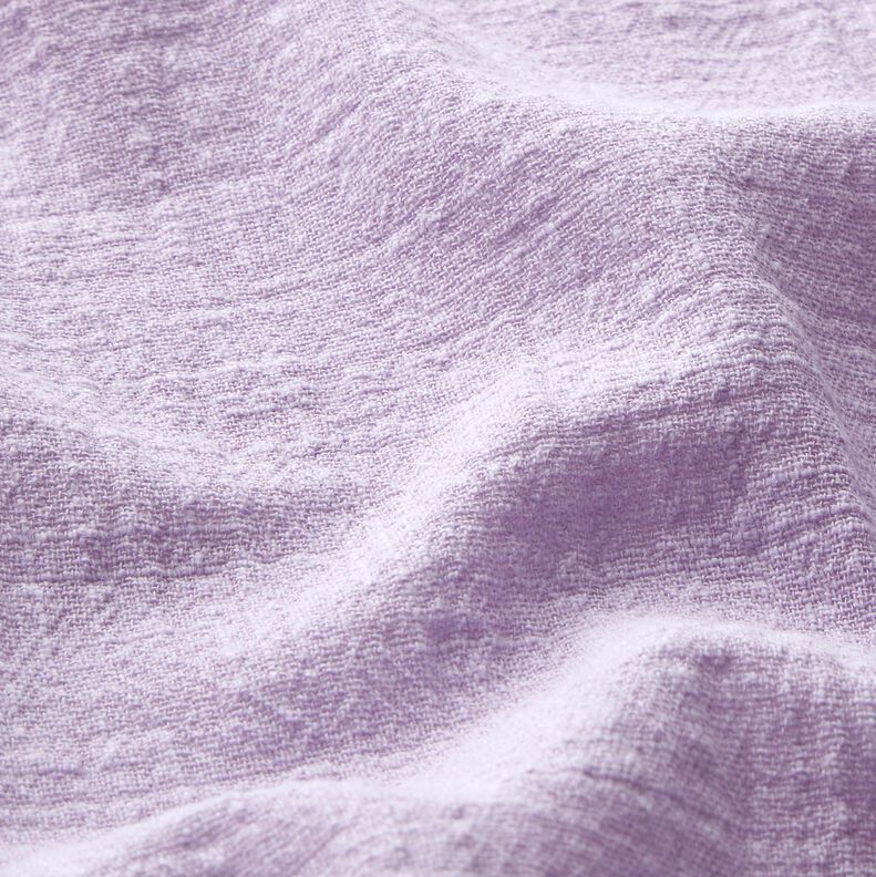 Katoenen stof linnenlook – lila,  image number 2