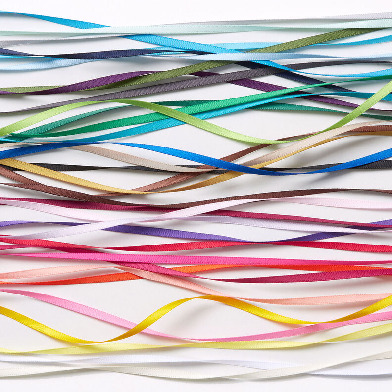 Satijnband [3 mm] – lichtblauw,  image number 4