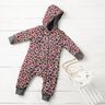 Sweatshirt geruwd Kleurrijk luipaardpatroon – roze,  thumbnail number 5