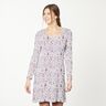 Ribjersey delicate wilde bloemen digitale print – pastellila/roodlila,  thumbnail number 5