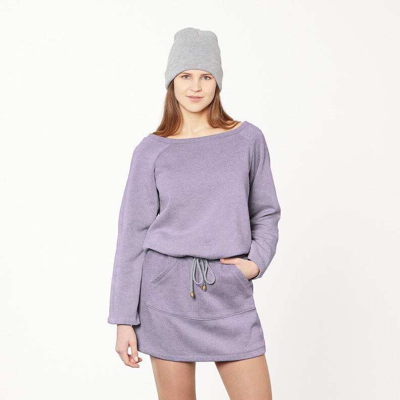 Breistof Viscosemix superzacht – lila | Stofrestant 90cm,  image number 6