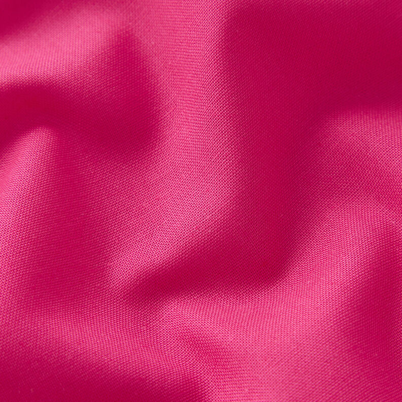 Katoenen stof Cretonne Effen – intens roze, image number 2