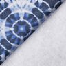 Decostof Canvas Batik cirkels – indigo/wit,  thumbnail number 4