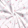 Mousseline/dubbel gehaakte stoffen Aquarel kersen Digitaal printen – wit,  thumbnail number 3