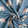 Katoenjersey lieve glittereenhoorns – blauwgrijs,  thumbnail number 4
