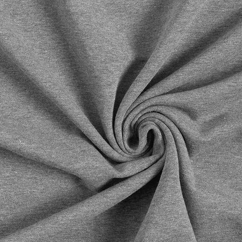 Licht katoenen sweatstof mix – donkergrijs,  image number 1