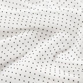 Chiffon glitterstrepen en stippen – wit, 