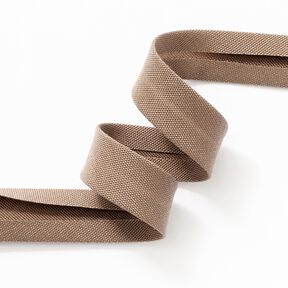 Outdoor Biasband gevouwen [20 mm] – taupe, 