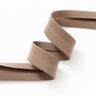 Outdoor Biasband gevouwen [20 mm] – taupe,  thumbnail number 3