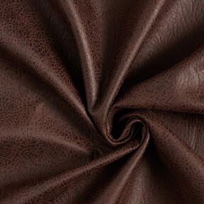 Bekledingsstof Imitatieleer – donkerbruin, 