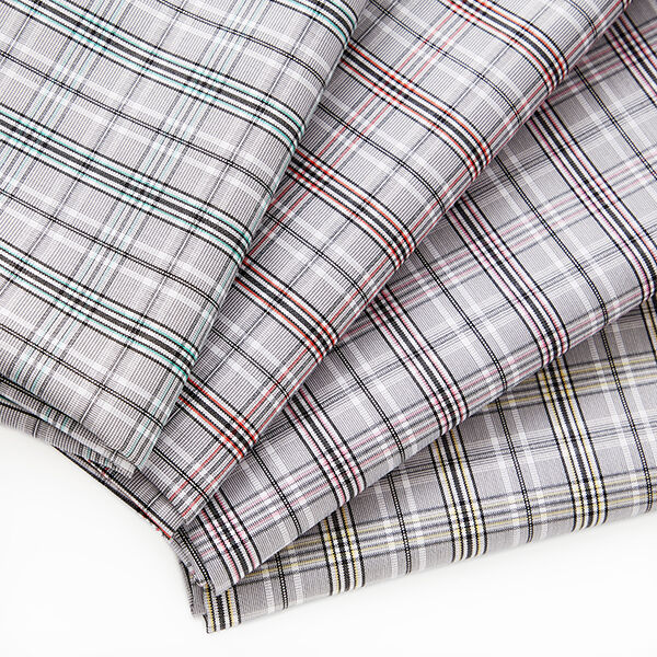Overhemdenstof Viscosemix Ruitjespatroon – roze, image number 5