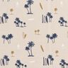 Katoenjersey Hawaii-gevoel – licht taupe,  thumbnail number 1