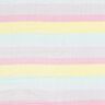 Gezellige fleece Pastel regenboogstrepen – lichtgeel/roze,  thumbnail number 1