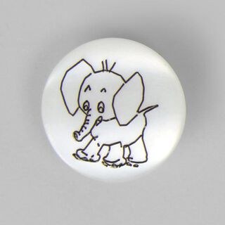 Kunststofknoop, Brilliant Olifant 12, 