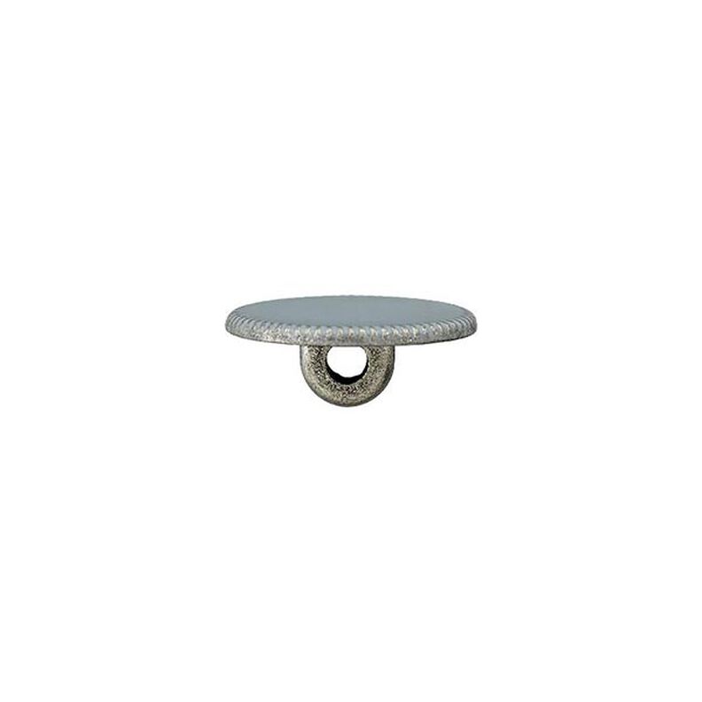 Metaal-polyesterknoop oogje [ 15 mm ] – grijs,  image number 2