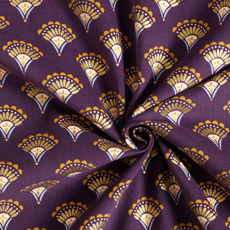 Babyrib Glitter vakken – aubergine,  image number 3