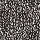 Viscose jersey druppels – zwart/wit,  thumbnail number 1