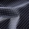 Voeringstof polkadots – marineblauw/wit,  thumbnail number 2