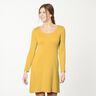 Katoenjersey medium effen – zonnegeel,  thumbnail number 6