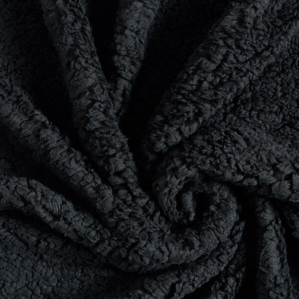 Sherpa effen – zwart,  image number 3