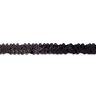 Elastische paillettenboord [20 mm] – zwart,  thumbnail number 1