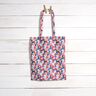 Gecoate katoen Pastelkleurige bloemen – wit/lila,  thumbnail number 8